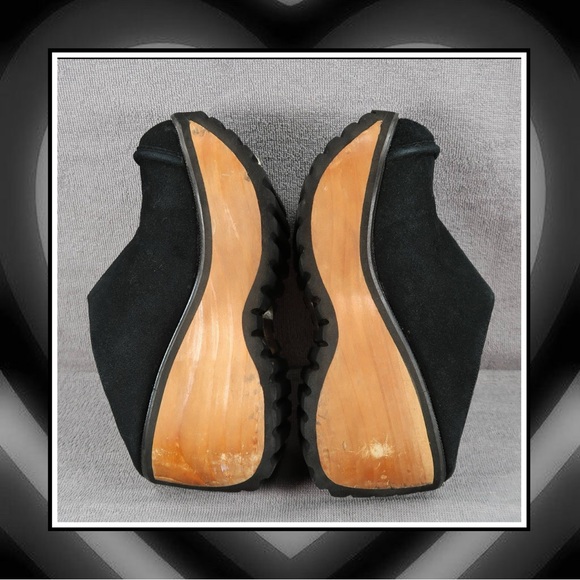 Vintage 90s Y2K Chunky Platform Clogs - Picture 1 of 3